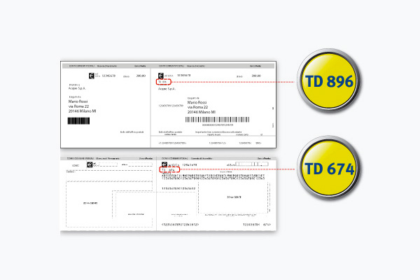 Bollettino premarcato